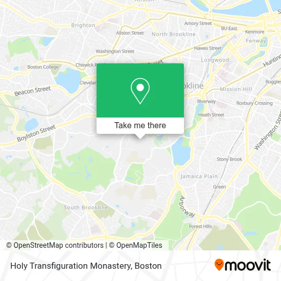 Holy Transfiguration Monastery map