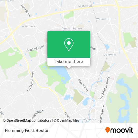 Flemming Field map