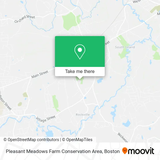 Pleasant Meadows Farm Conservation Area map