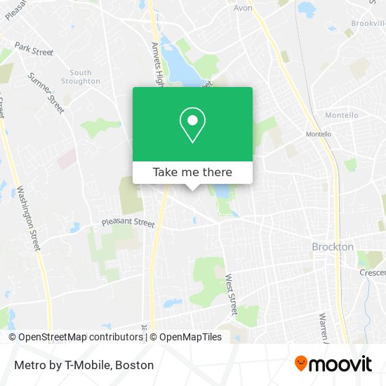 Metro by T-Mobile map