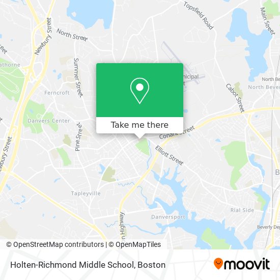 Holten-Richmond Middle School map
