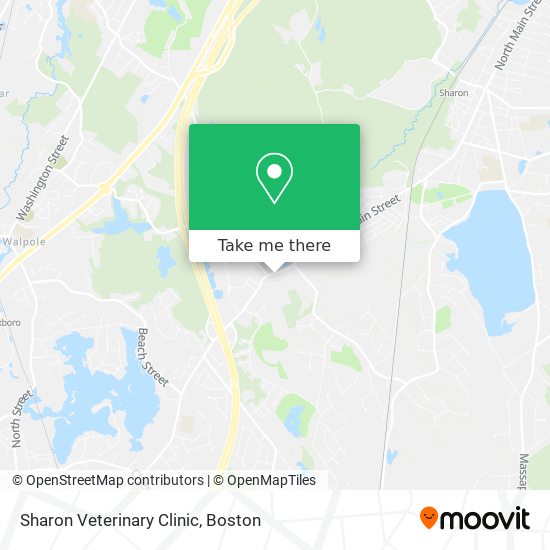 Mapa de Sharon Veterinary Clinic