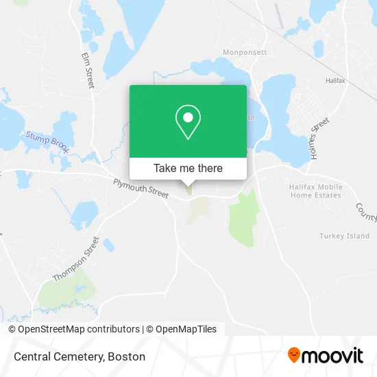 Central Cemetery map