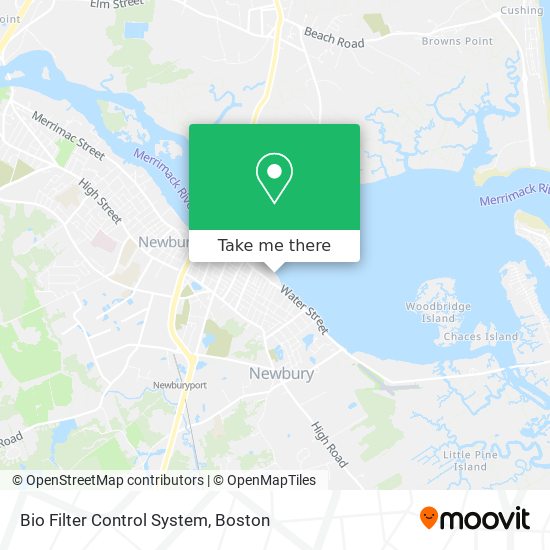 Bio Filter Control System map