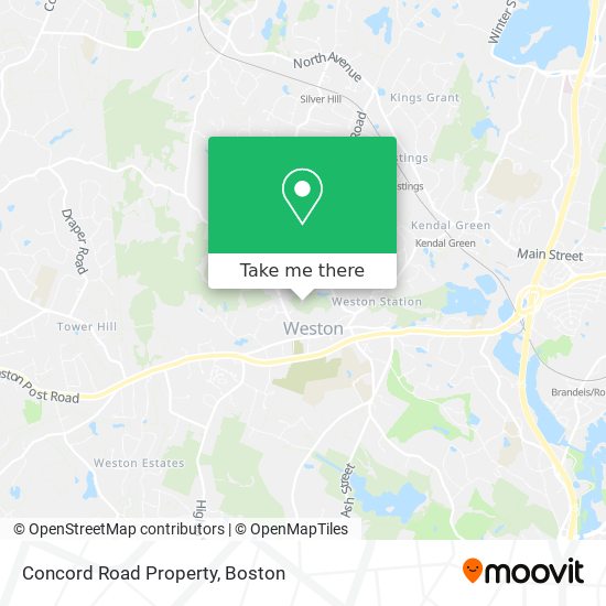 Concord Road Property map