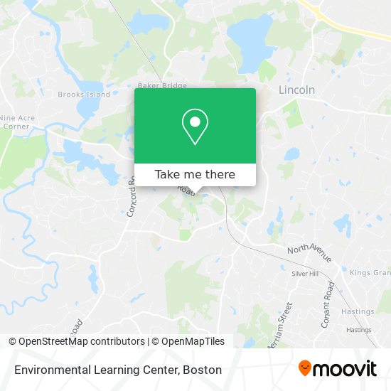 Environmental Learning Center map