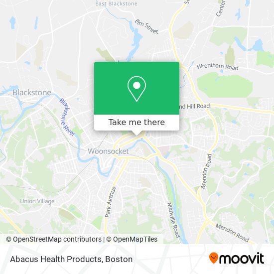 Mapa de Abacus Health Products