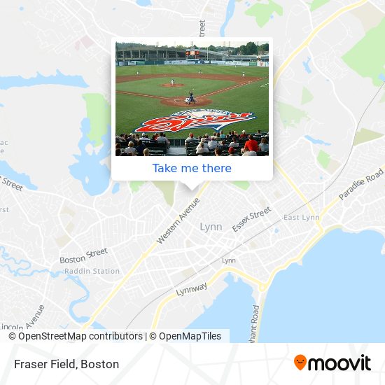 Fraser Field map