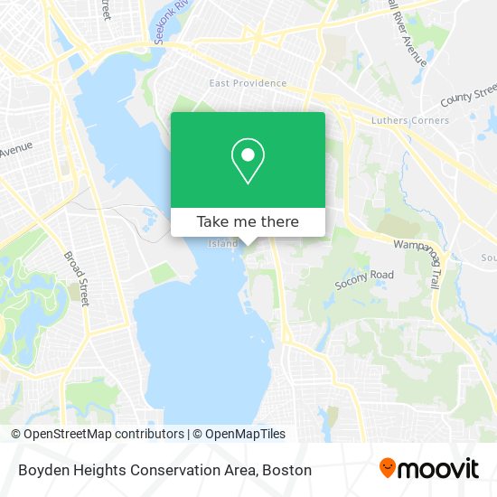 Mapa de Boyden Heights Conservation Area