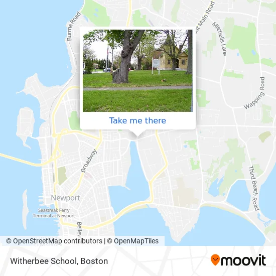 Witherbee School map