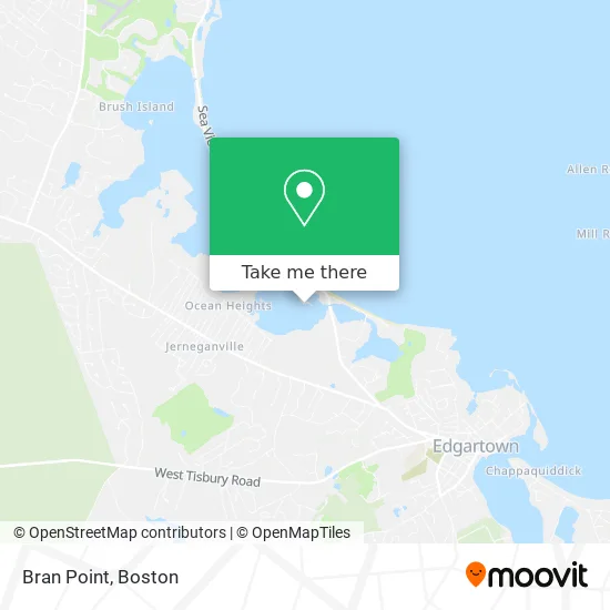 Bran Point map