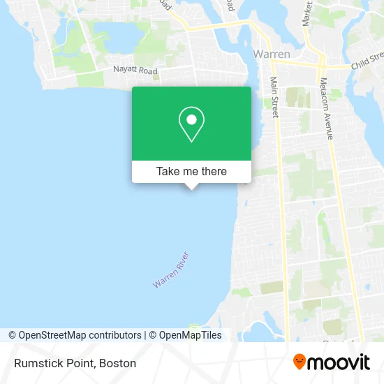 Rumstick Point map