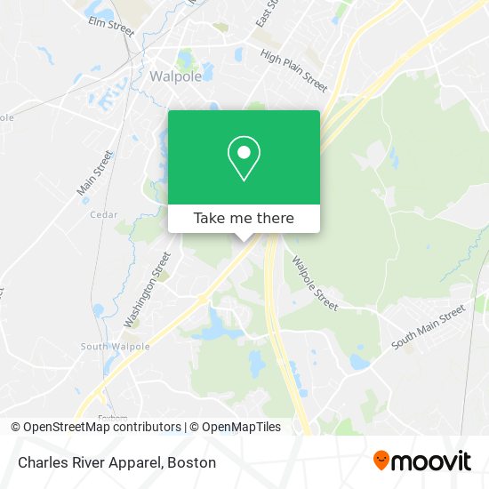 Charles River Apparel map