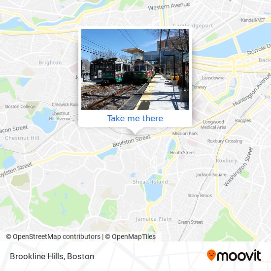 Brookline Hills map
