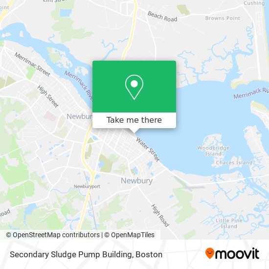 Mapa de Secondary Sludge Pump Building