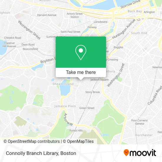 Mapa de Connolly Branch Library