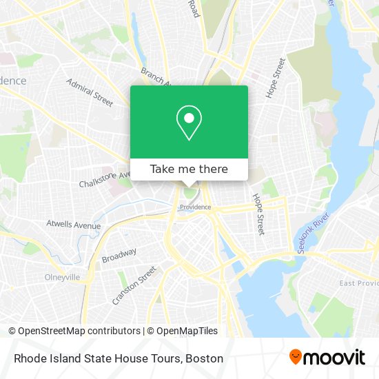 Rhode Island State House Tours map