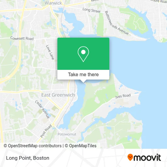Long Point map