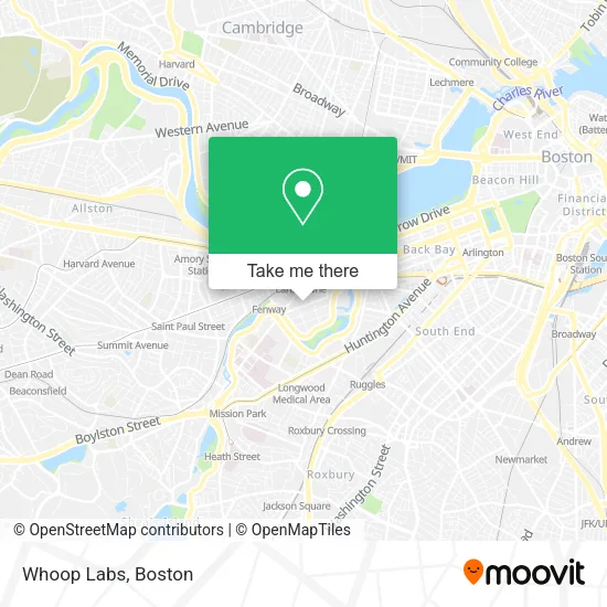 Whoop Labs map