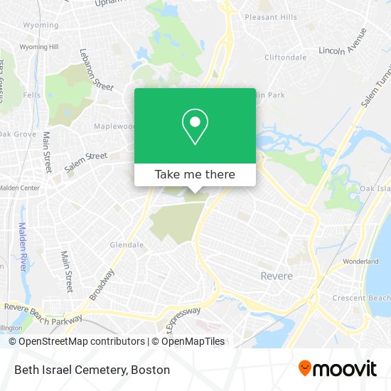 Mapa de Beth Israel Cemetery