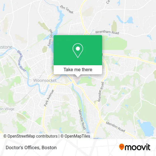Doctor's Offices map