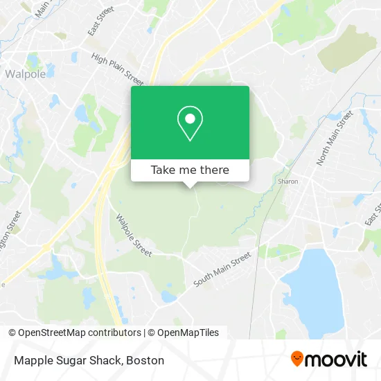 Mapple Sugar Shack map