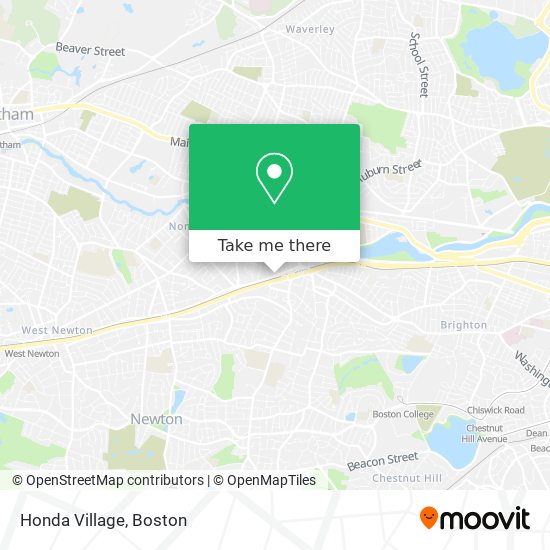 Honda Village map