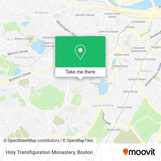 Mapa de Holy Transfiguration Monastery
