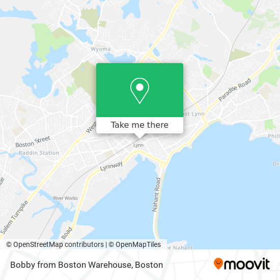 Bobby from Boston Warehouse map
