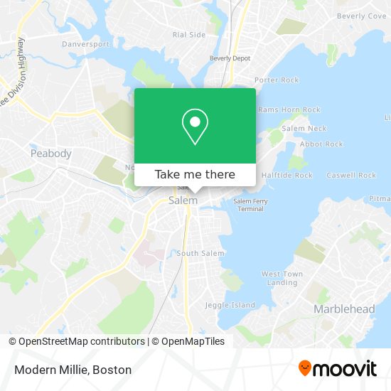 Mapa de Modern Millie