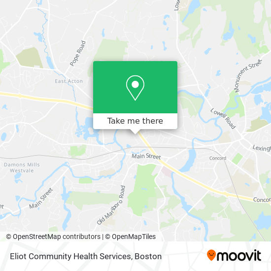 Eliot Community Health Services map