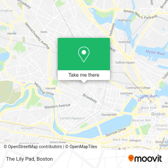 The Lily Pad map