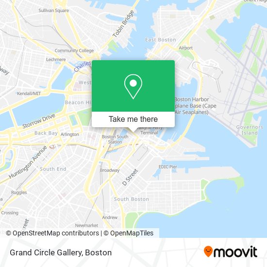 Mapa de Grand Circle Gallery