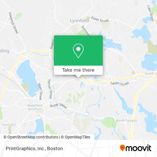 PrintGraphics, Inc. map