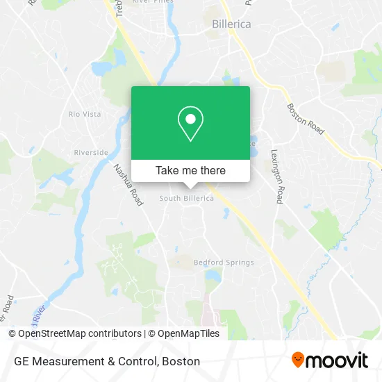 GE Measurement & Control map