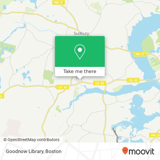 Mapa de Goodnow Library