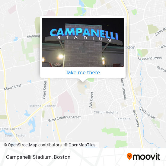 Campanelli Stadium map