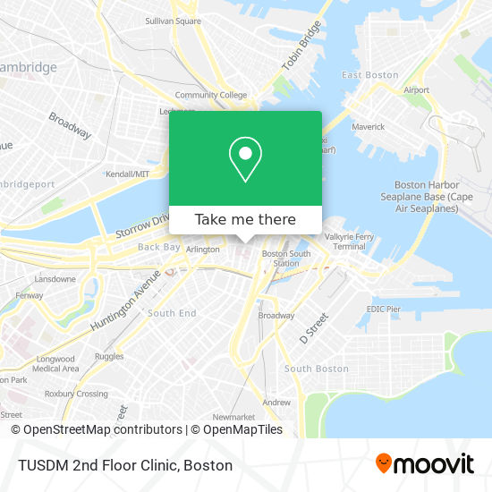 Mapa de TUSDM 2nd Floor Clinic
