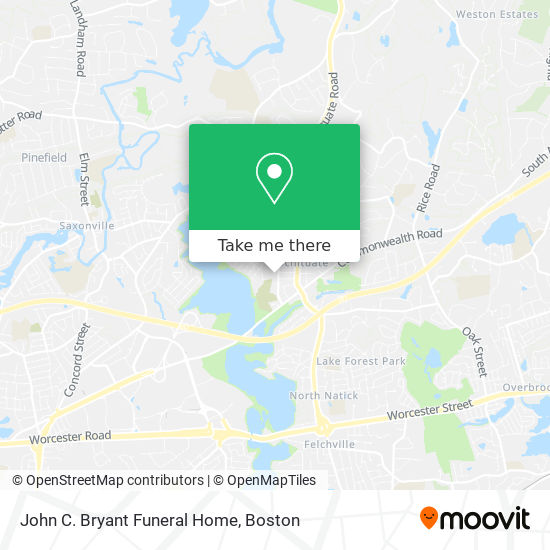 John C. Bryant Funeral Home map