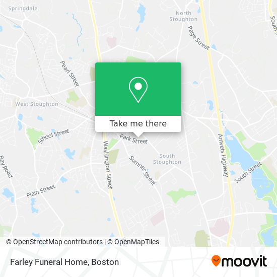 Farley Funeral Home map