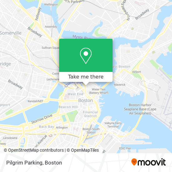 Mapa de Pilgrim Parking