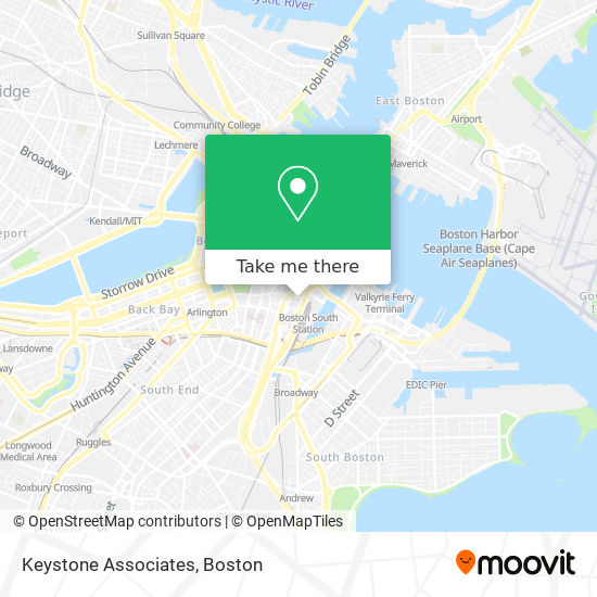 Keystone Associates map