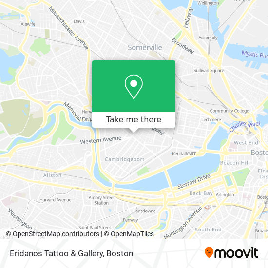 Eridanos Tattoo & Gallery map
