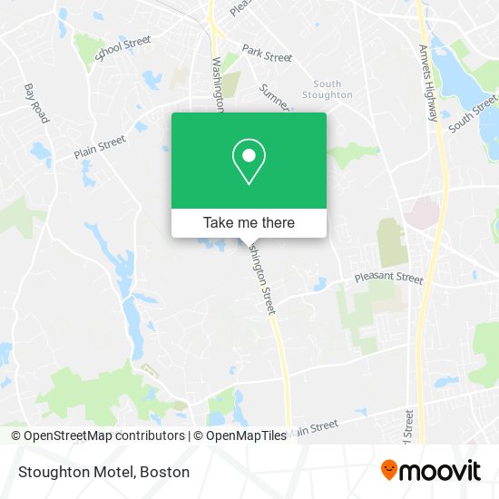 Mapa de Stoughton Motel