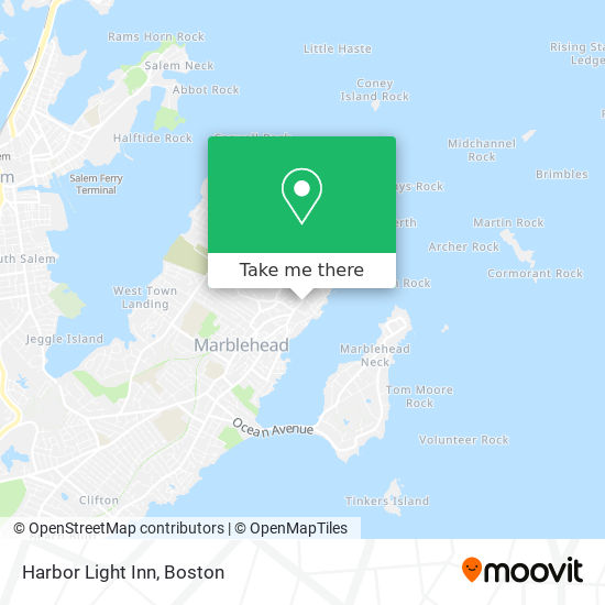 Mapa de Harbor Light Inn