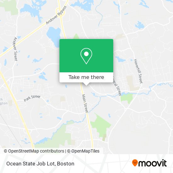 Mapa de Ocean State Job Lot