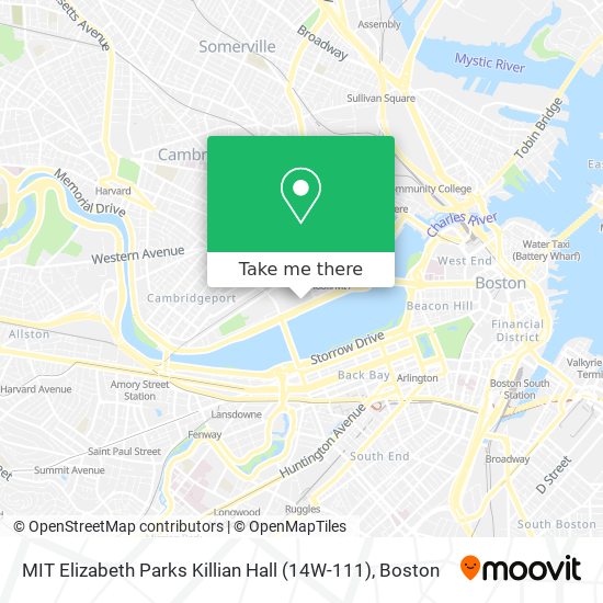 MIT Elizabeth Parks Killian Hall (14W-111) map