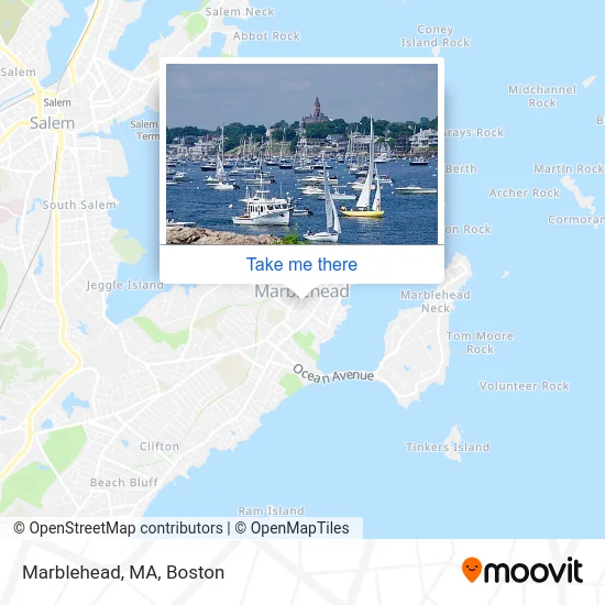 Marblehead, MA map