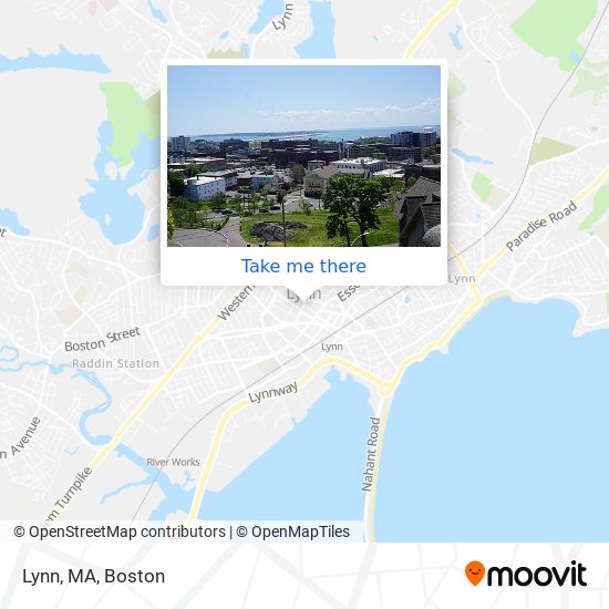 Lynn, MA map