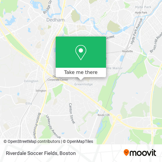 Mapa de Riverdale Soccer Fields